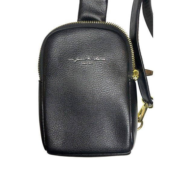 INICAT Crossbody Cell‎ Phone Bag Small Shoulder Bag Wallet Purse Black - Picture 2 of 7